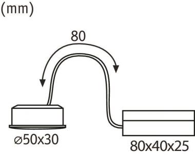 Paulmann LED Coin Nova Plus        93078 
