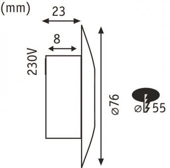 PAULM Special EBL Set LED IP65     93740 