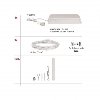 Paulmann Wire System DC Basic Set  94429 