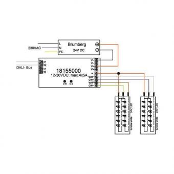 BRUM TunableWhite LED-Dimmer  18155000 