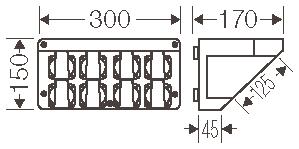 Hensel Mi Connection Box 8x     Mi CB 18 