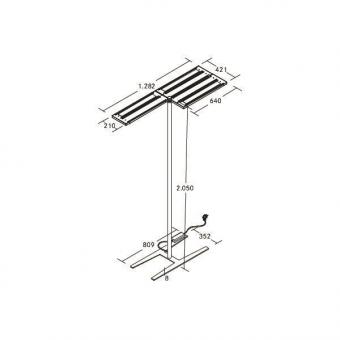 Brumberg LED-Stehleuchte      77413174ST 
