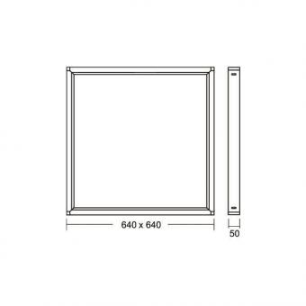 BRUM Aufbaurahmen AGGY weiss    81032056 