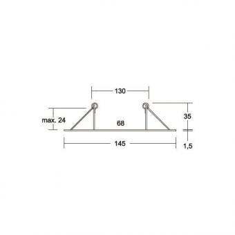 Brumberg Reduzierring, weiss    81206070 