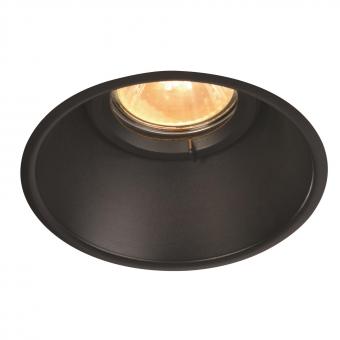 SLV IP HORN 1xGU10 mattschwarz    113160 