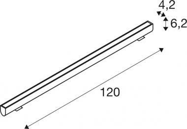 SLV GALEN 120 SP LED PROFIL      1003448 