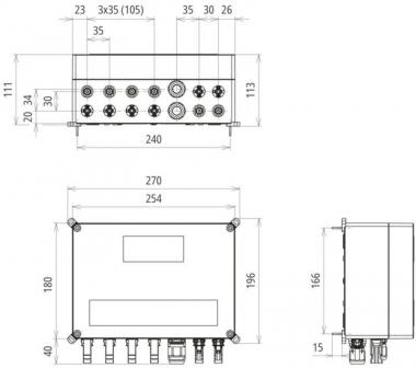 Dehn 900987 DCU 2 YPV 1+2 1200 2M 2S MC4 