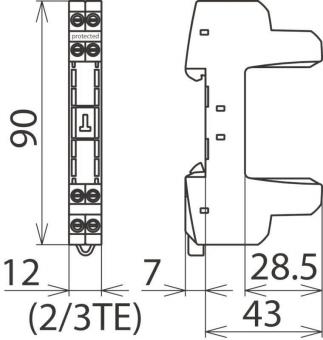 DEHN Basisteil für                920300 