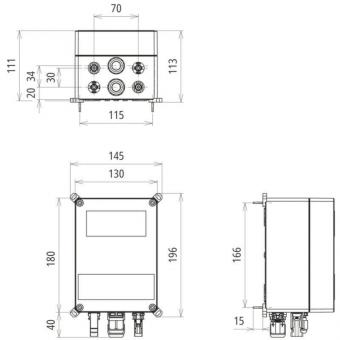 Dehn 900985 DCU 2 YPV 1+2 1200 1M 1S MC4 