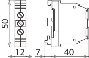 DEHN Universal-Schutzleiterklemme 910099 
