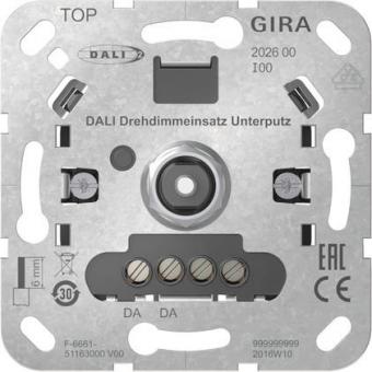 GIRA 202600 DALI Drehdimmeins.UP Einsatz 