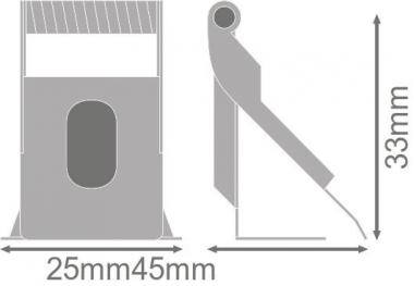 LEDV PL RECESSED MOUNT CLIPS VAL 4X 