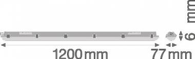 LEDV DAMP PROOF VALUE FR-Leuchte IP65 PC 