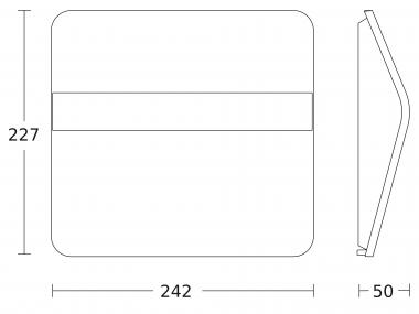 STEIN Solar LED-Hausnummernleuchte 0,03W 