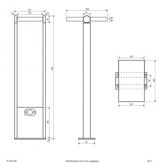 EVN LED Solar Wegeleuchte IP54 PLS541502 