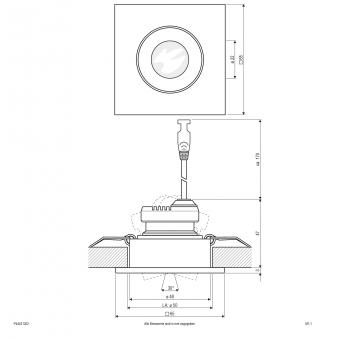 EVN P-LED Deckenleuchte -      P44431302 