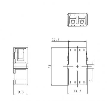 EFB Kupplung LC Duplex violett   53517.1 