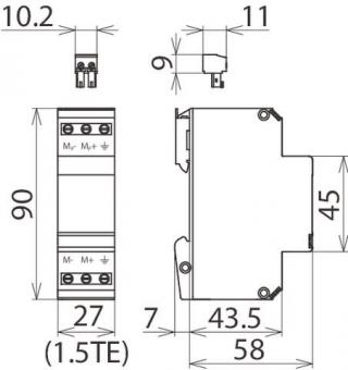 DEHN ÜS-Ableiter 36,8V            918421 