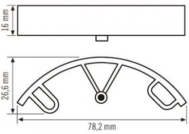 Esylux BASIC SPACER WH        EB10423130 