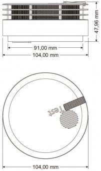 Hekatron o.Klebepad   Genius Plus-N VE30 
