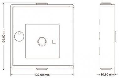 HEKATRON Funkhandtaster Blau / Interface 