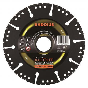 Rhodius Diamantscheiben DG 210 Allcut 