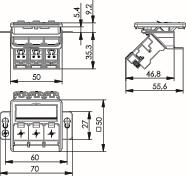 TEGA Modulaufnahme AMJ-S     J00020A0513 