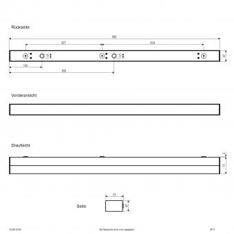 EVN LED Spiegelleuchte IP44  FLAT MIRROR 