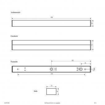 EVN LED Spiegelleuchte IP44  FLAT MIRROR 