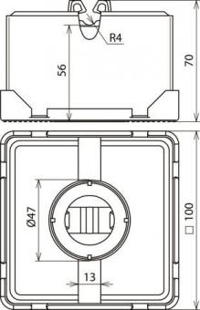 DEHN Dachleitungshalter           253015 