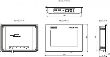 Siemens SIMATIC HMI   6AV2123-3GB32-0AW0 