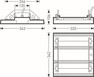 TRIL LED-Hallenstrahler Mirona   6918651 
