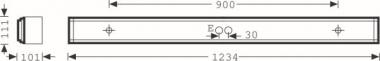 TRIL Montigo-LED Wannenleu opal  6473740 