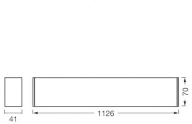 Ledvance Office Line Cuboid Ceiling 30W 