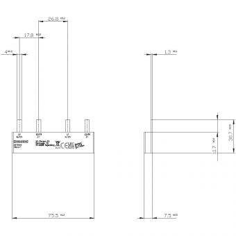 SIEM Stiftsammelschiene 16qmm    5ST3640 