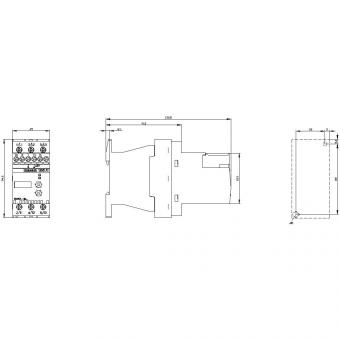 Siemens 3RW30141BB04 Sanftstarter S00 