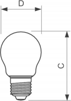 PHIL CorePro LEDluster 2-25W/827 