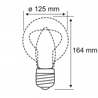 Paulmann LED InnerGl G125 1800K    28881 