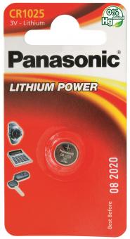 Panasonic Lithium Power     CR1025EL/1B 
