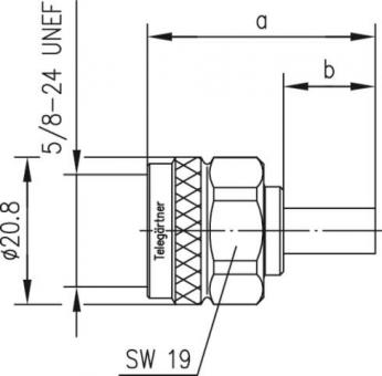 TG N-Kabelstecker CR/CR G5   J01020A0113 