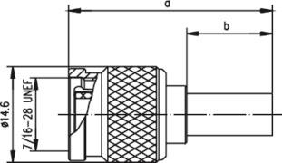 TG TNC-Kabelstecker CR BASIC J01010L2255 