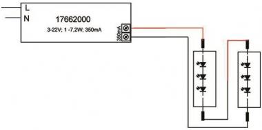 BRUM LED-Konverter 350mA 1-7W   17662000 