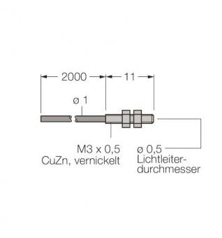 TURCK Kunststoff-Lichtleiter -    PIT26U 