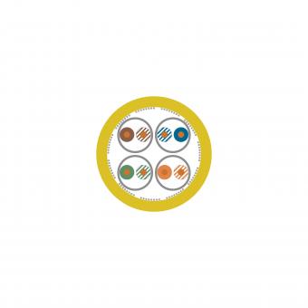 ETHERLINE LAN Cat.7A S/FTP 4x2xAWG23 LSZ 