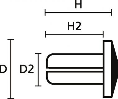 Hellermann TY8P1-PA66-NA(1000) 