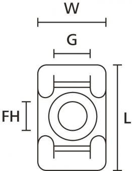 Hellermann KR6G5-PA66W-BK(100) Bef.- 