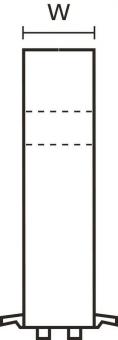 Hellermann HTWD-BWR-60X80-PC/ABS-BK(20) 