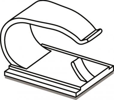 Hellermann RB8-PA66-NA(100) Klebesockel 