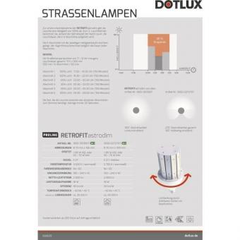 DOTLUX LED-HQL Astrodim E27 1665-130360T 