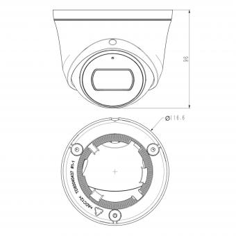 Grothe 5MPX IP Dome-Kamera   VK 1099/560 